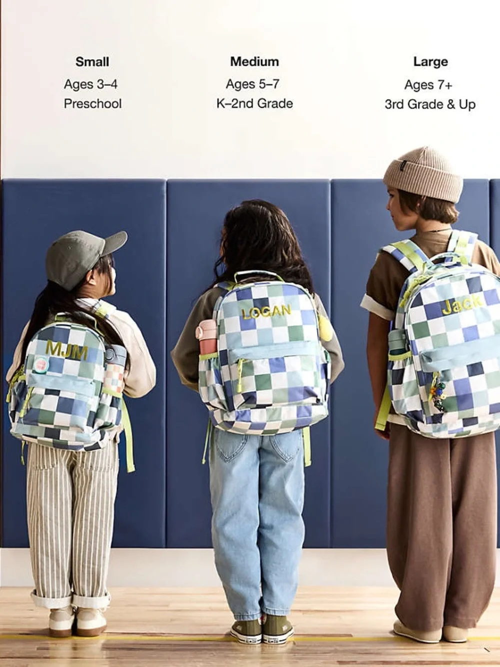 Crate&Barrel Kids Dinosaur Backpack in Blue, Orange, Yellow